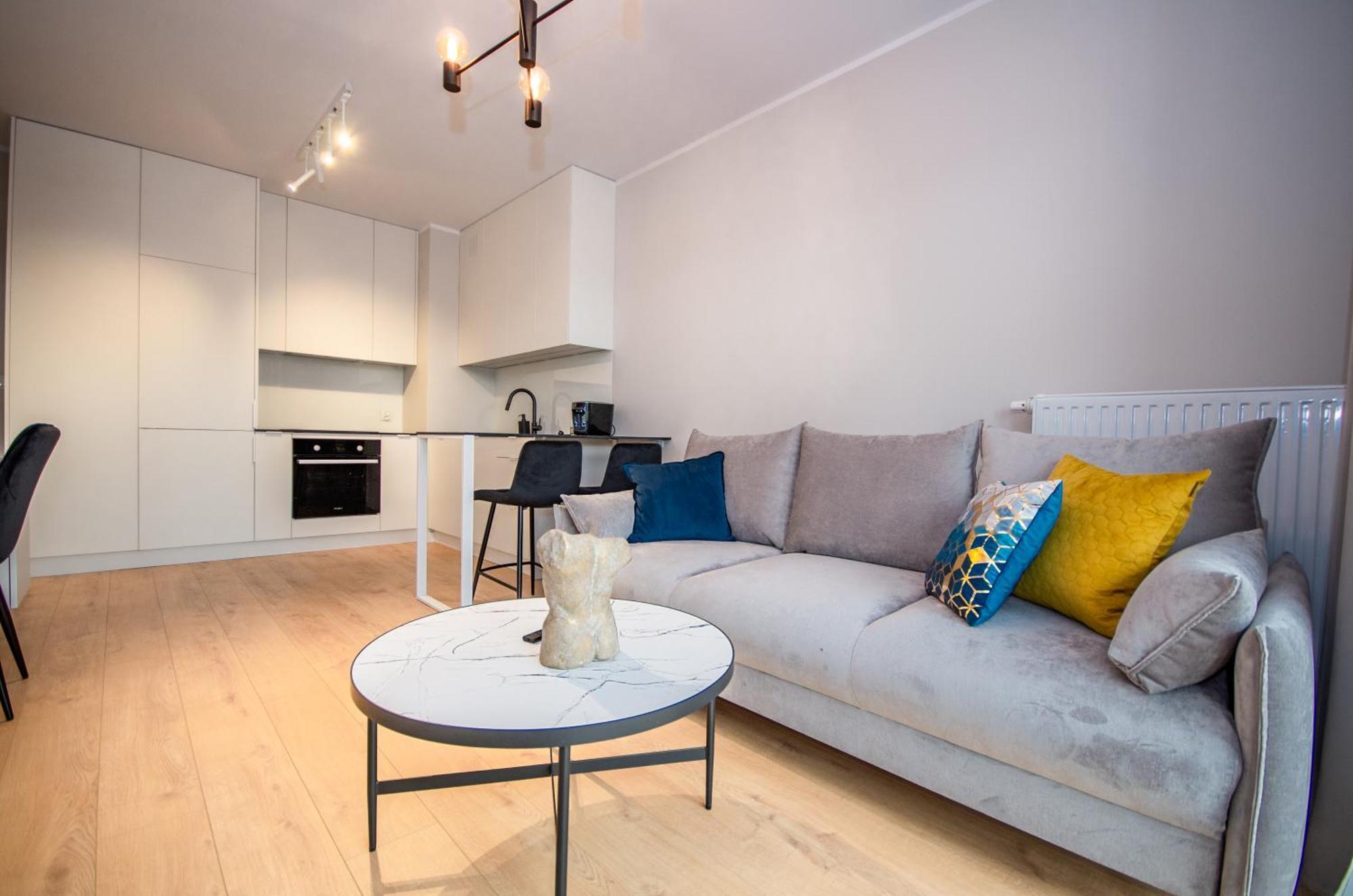 Inpoint Tauron Arena Apartment With Free Parking - Lema St 17 Krakau Exterior foto